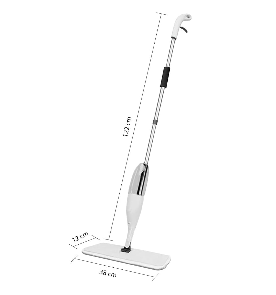 Spray Mop – Lightweight Floor Cleaning System with Reusable Microfiber Pad