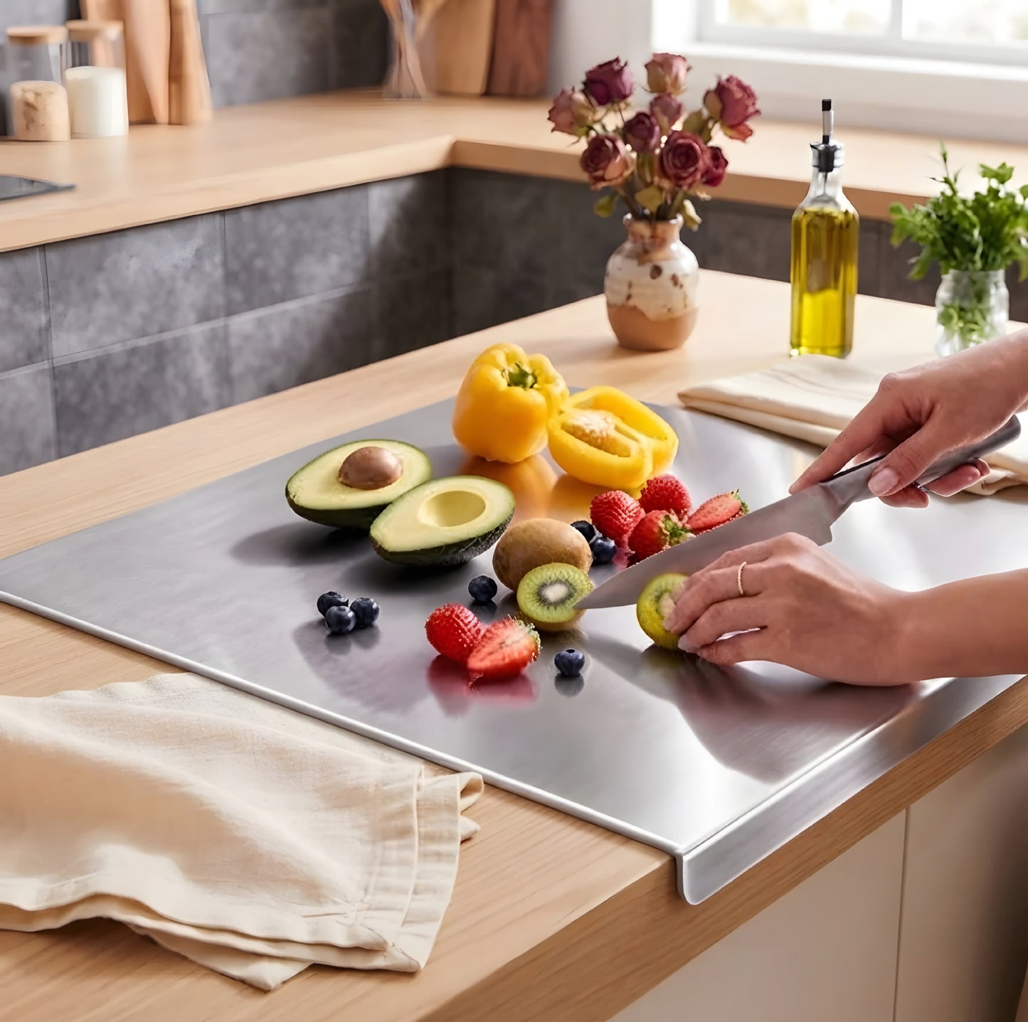 Stainless Steel Cutting Board